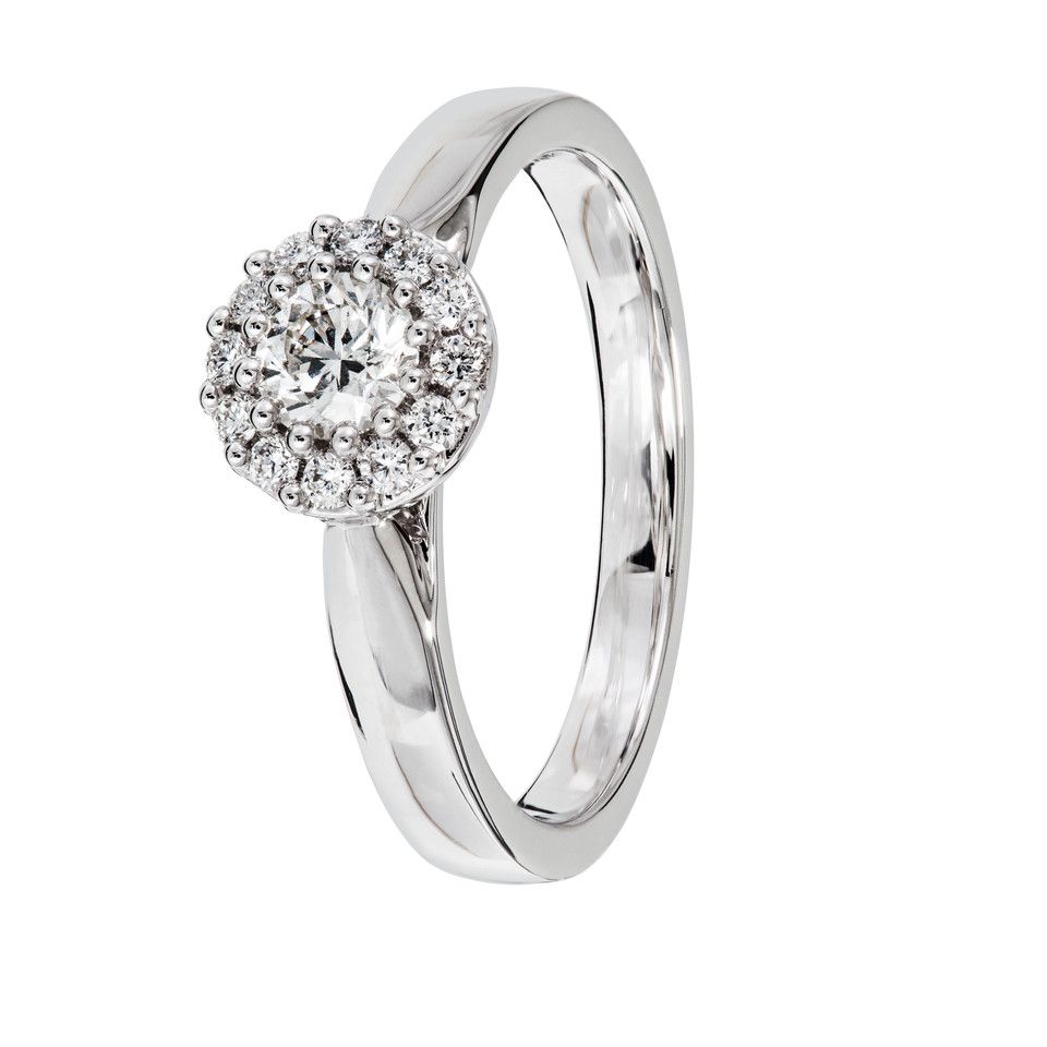 Diamantring Prague 0,43 ct 19.0