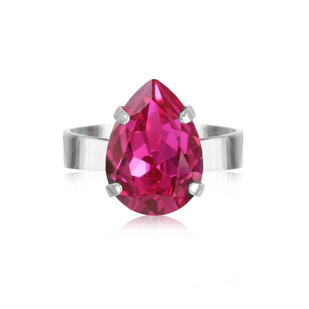 Ring Mini Drop Fuschsia