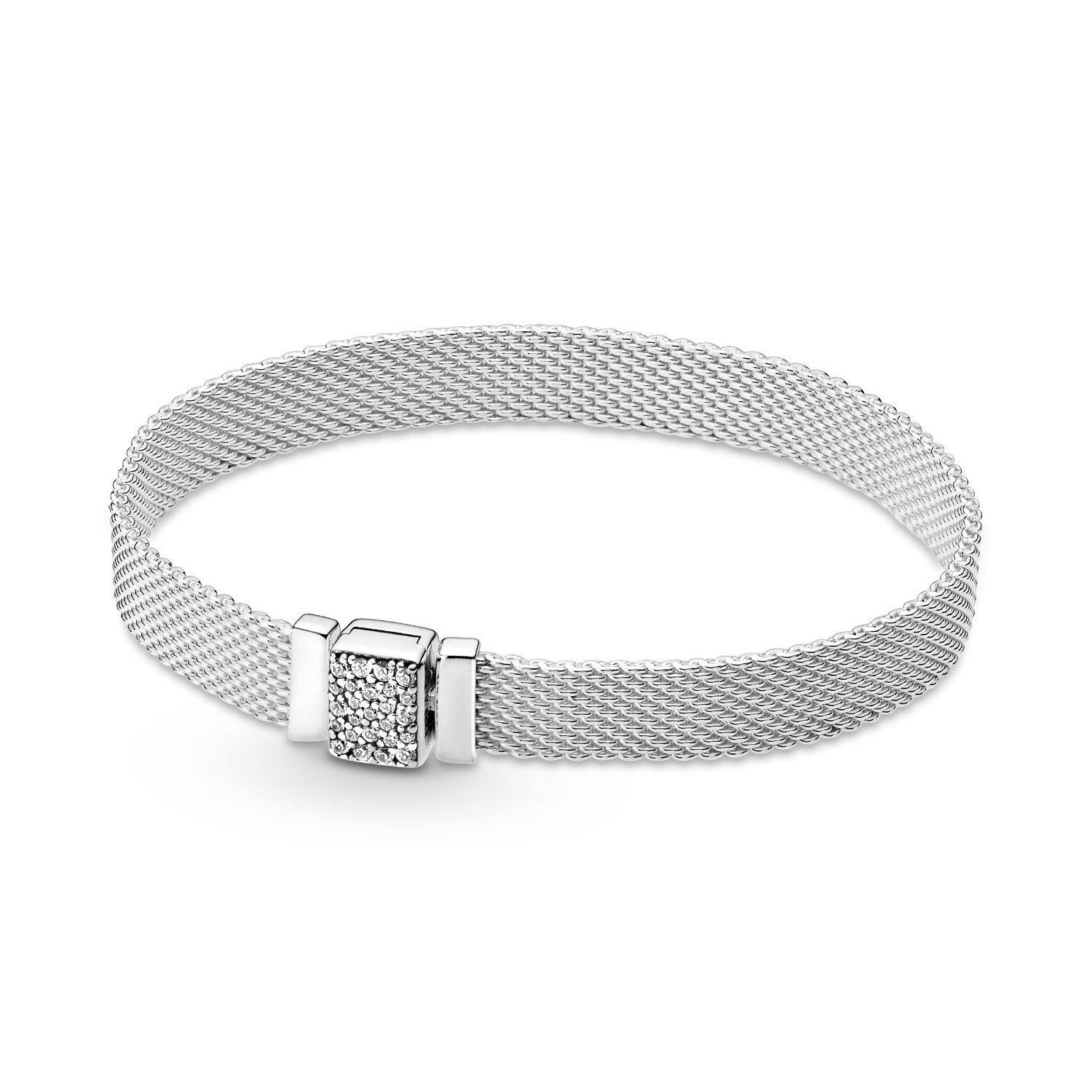 Armband i äkta silver Reflexions 17 cm