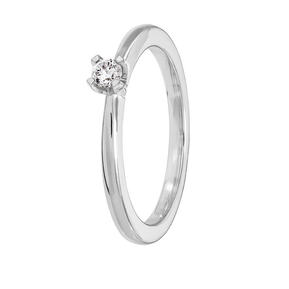 Diamantring Paris 0,10 ct 17.5