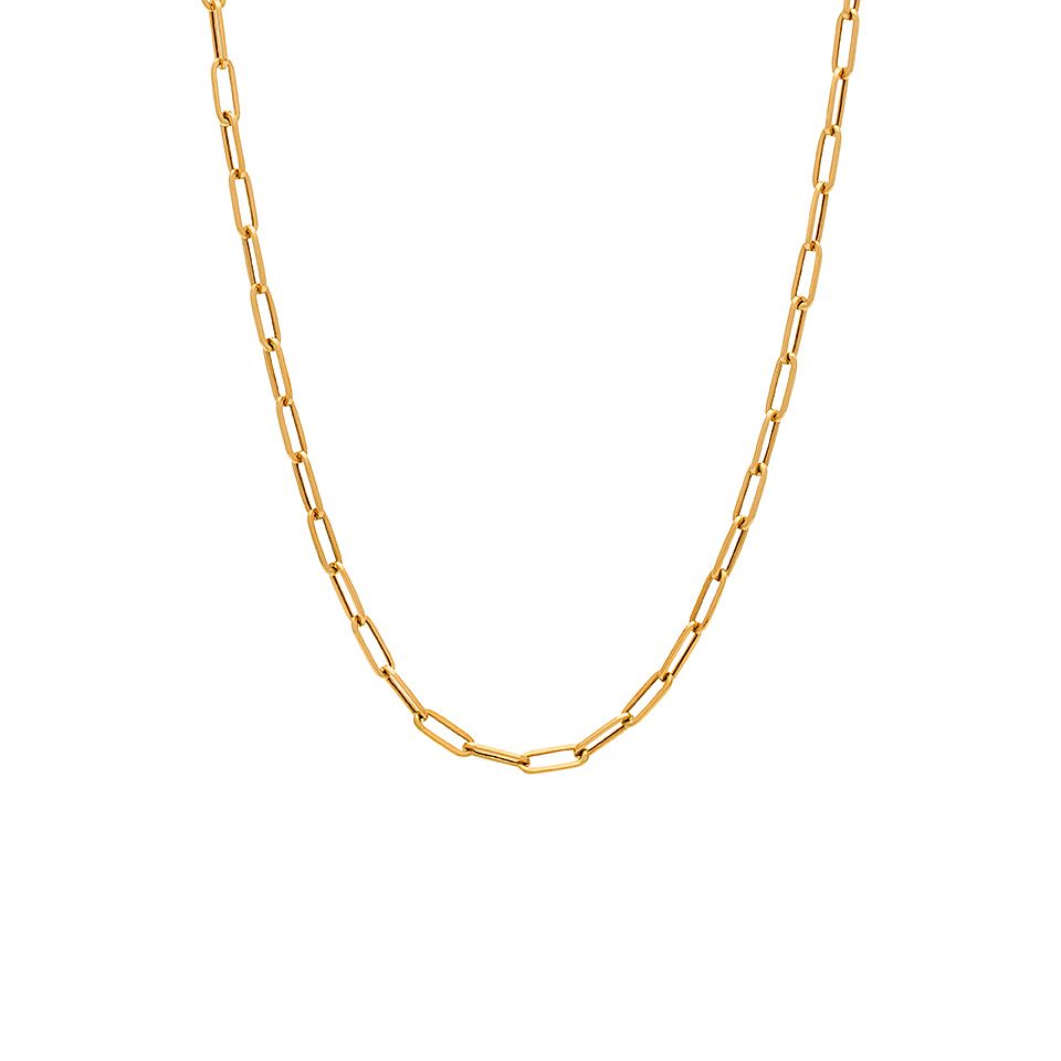 Halsband i 18K guld 80cm