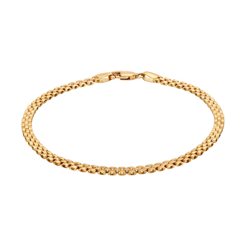 Armband i 18K guld, 19cm