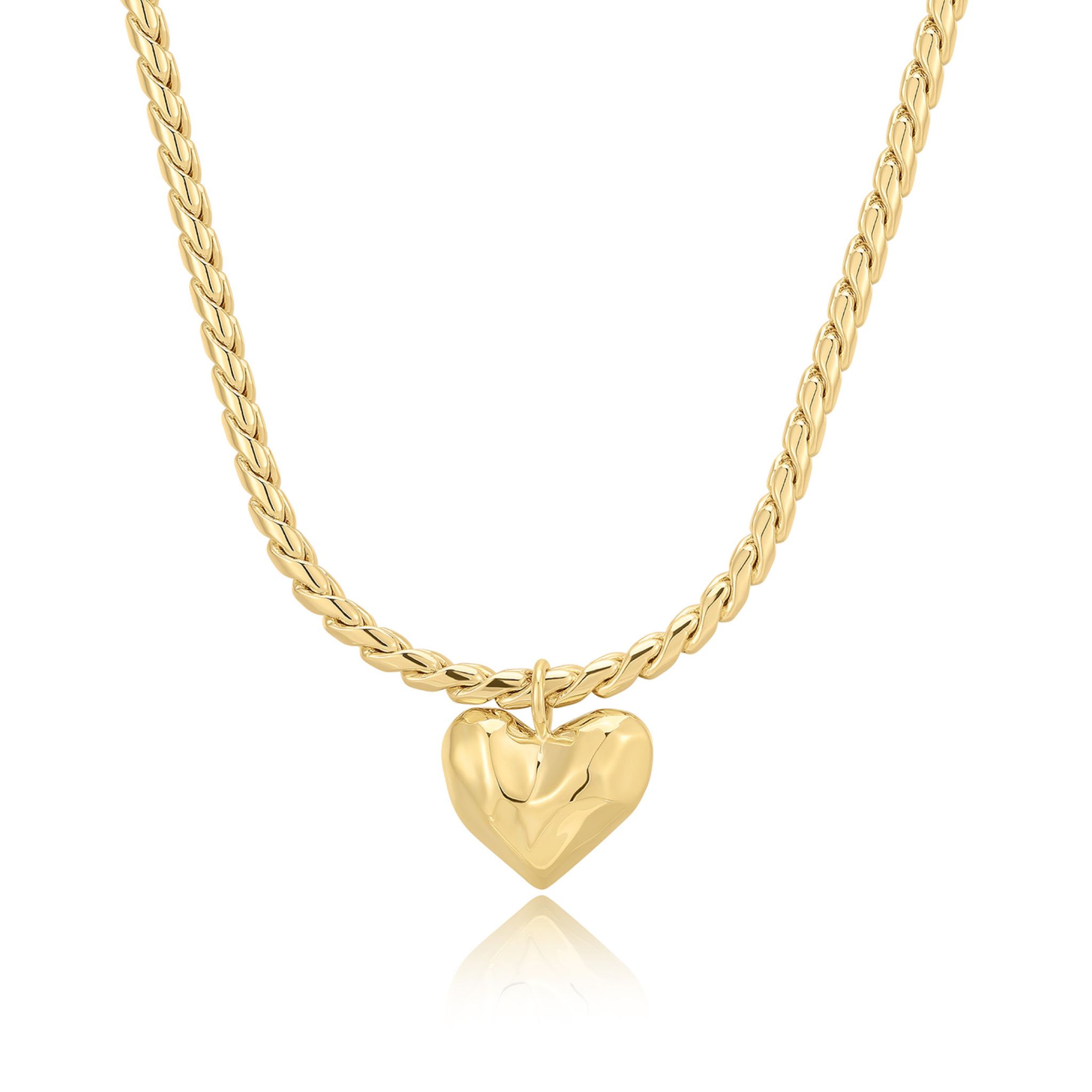 Halsband Molten Heart Statement