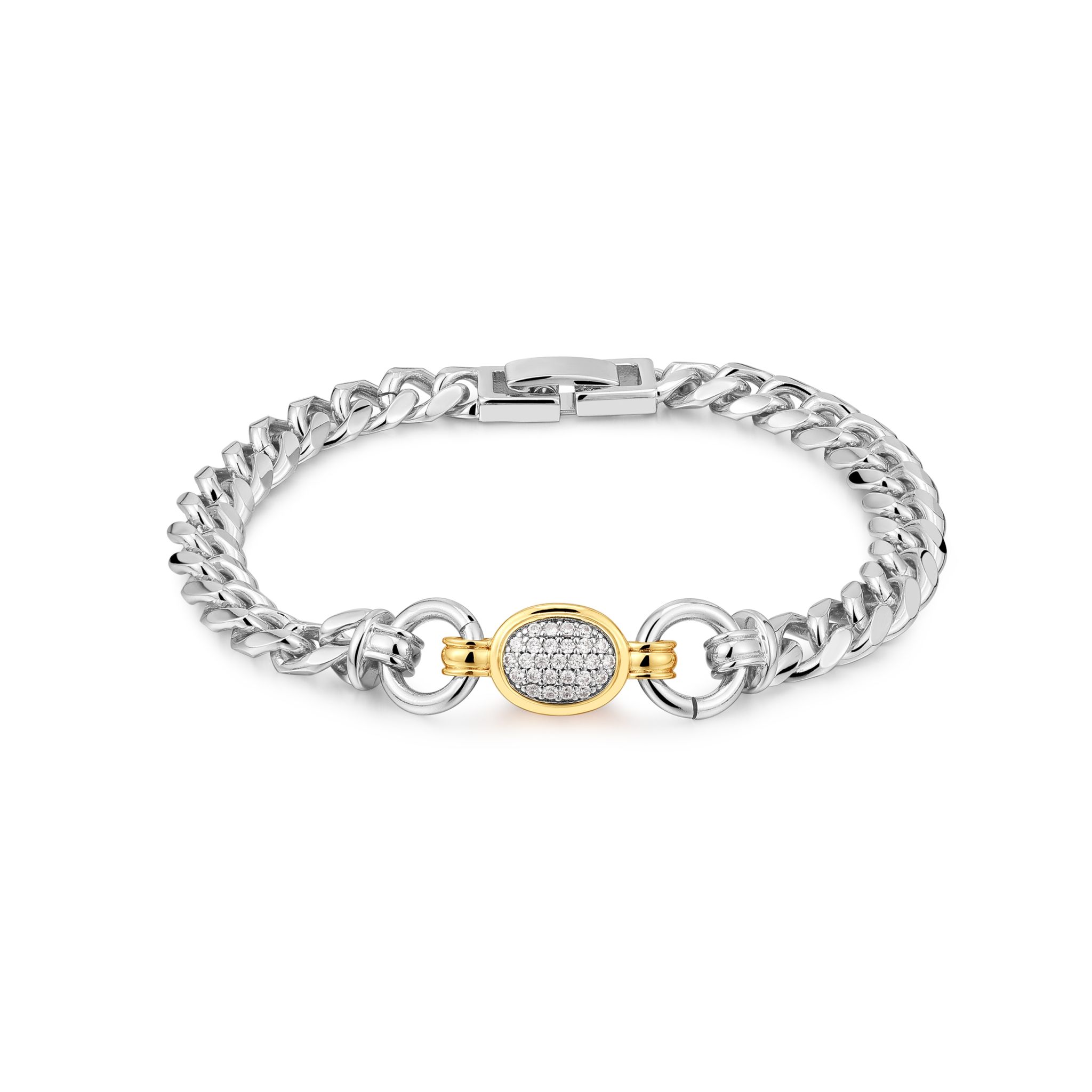 Armband Pave Oval