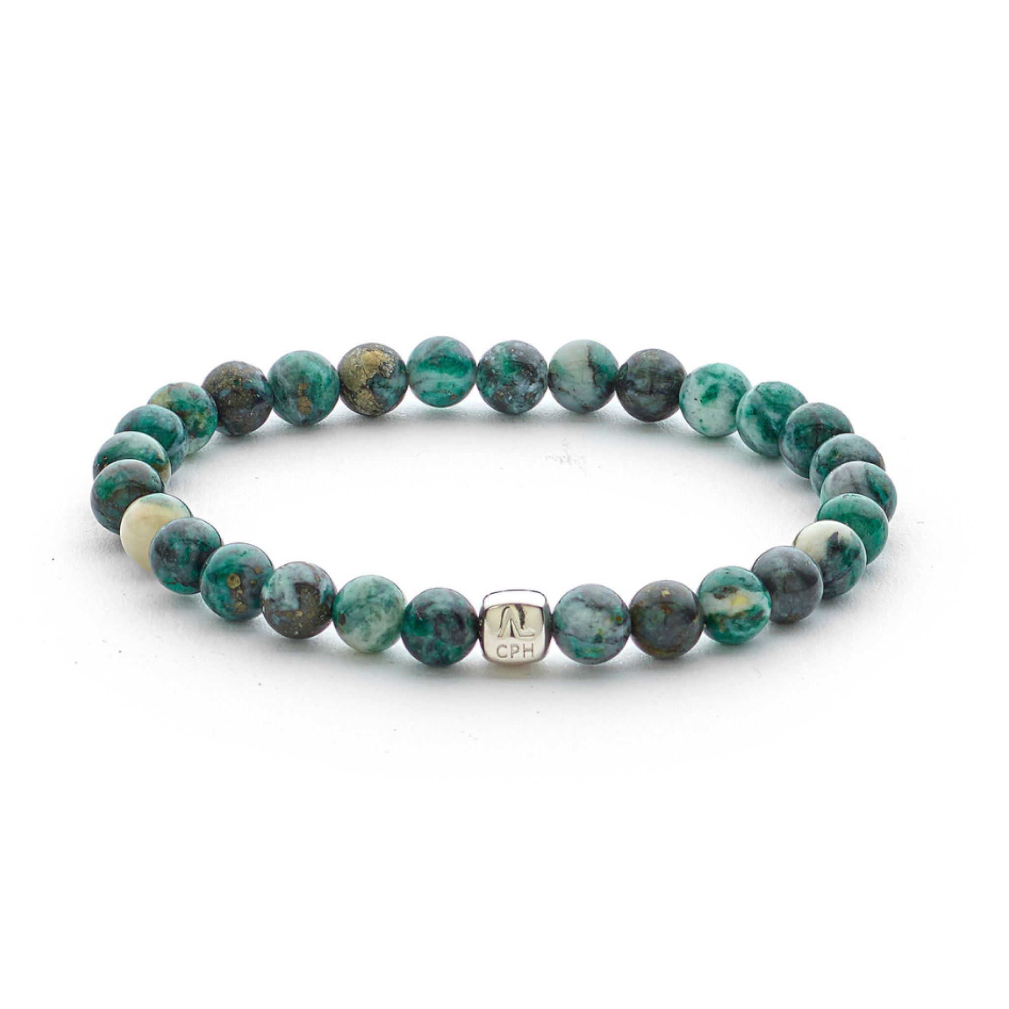 Armband dioptase 6mm 18cm