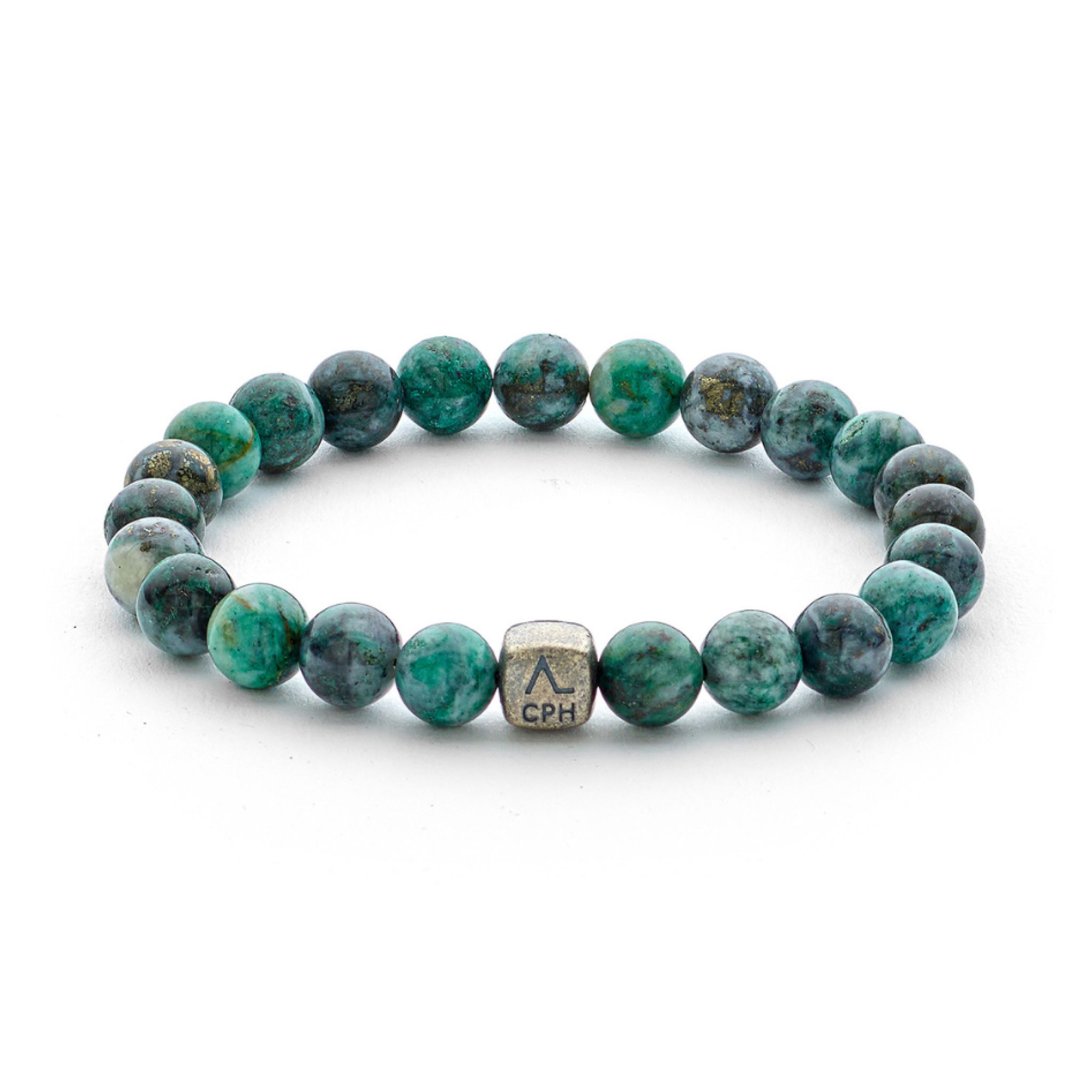 Armband dioptase 8mm 19,5cm