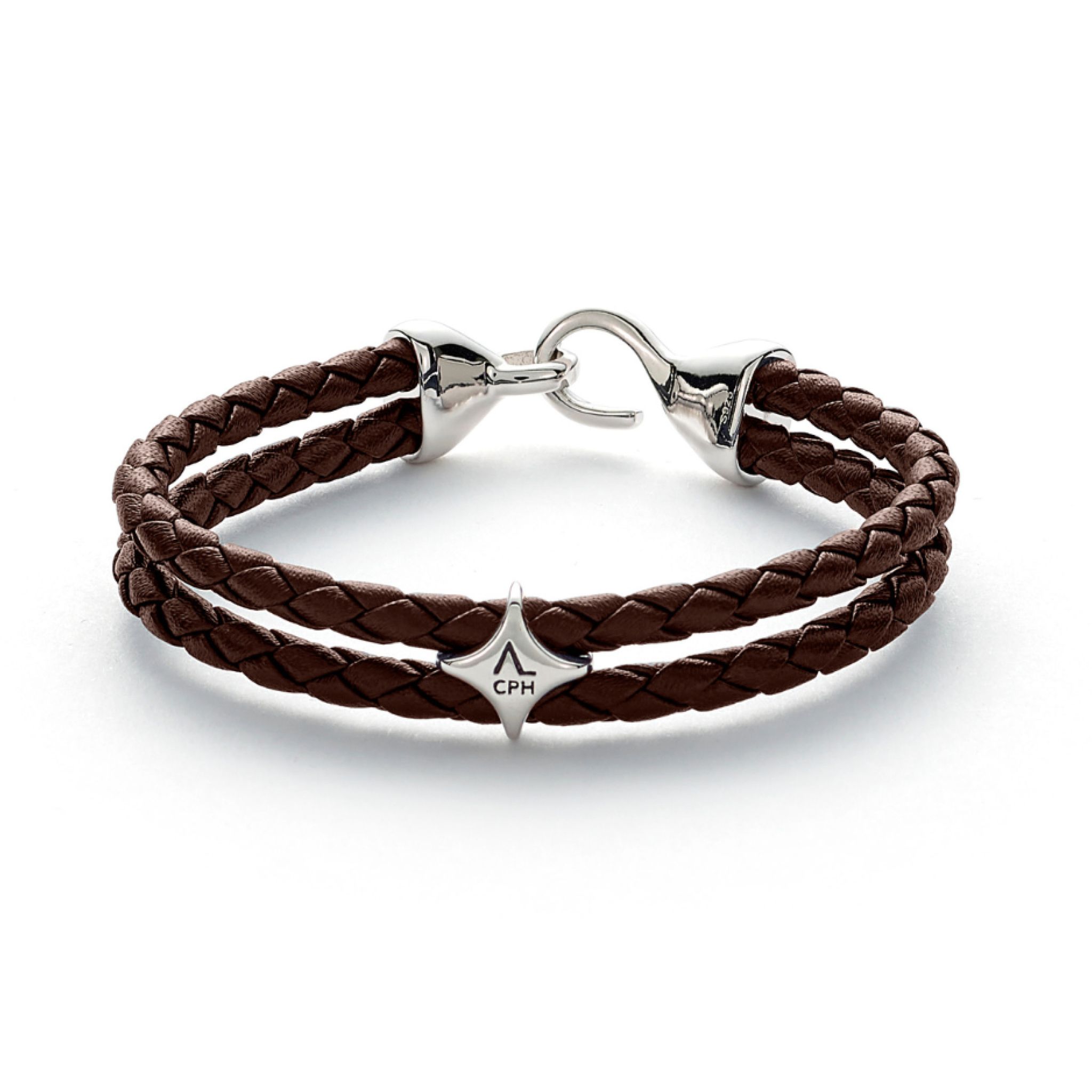 Armband Bolo Leather Brown 19,5cm