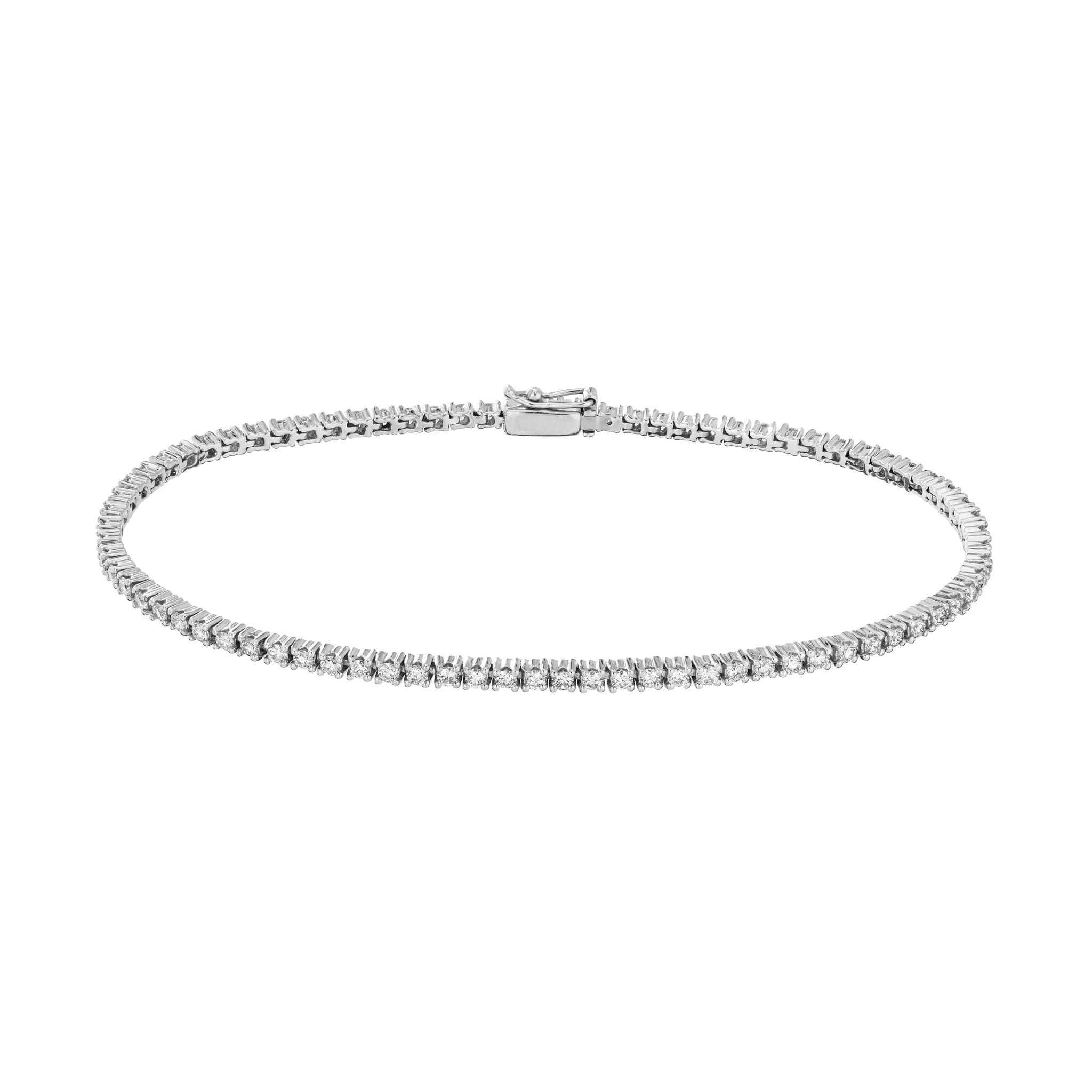 Diamantarmband i 18K guld – Tennis